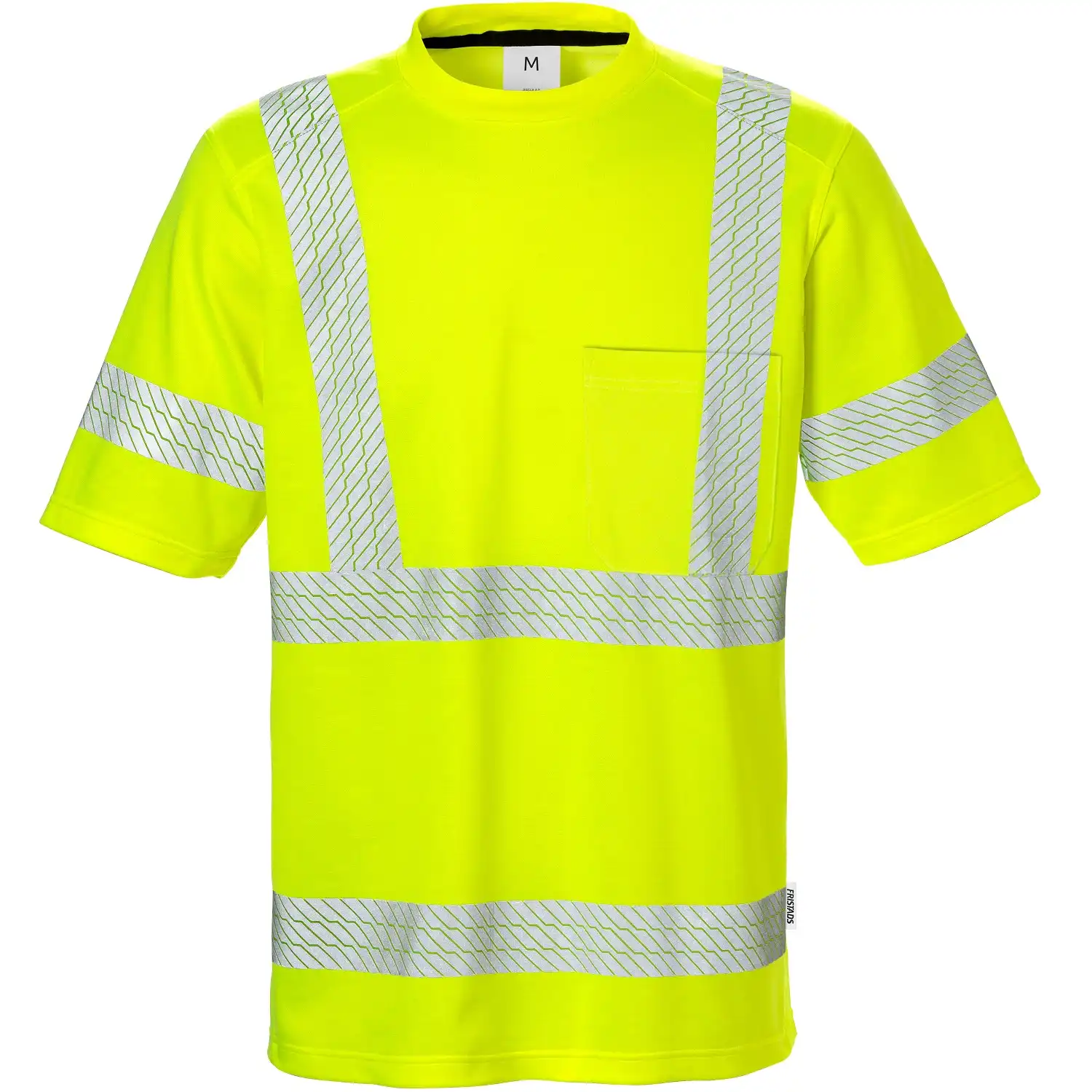 Warnschutz T-Shirt "7407 THV" Stiby mit UV-Schutz in gelb, XS - Thumbnail 1