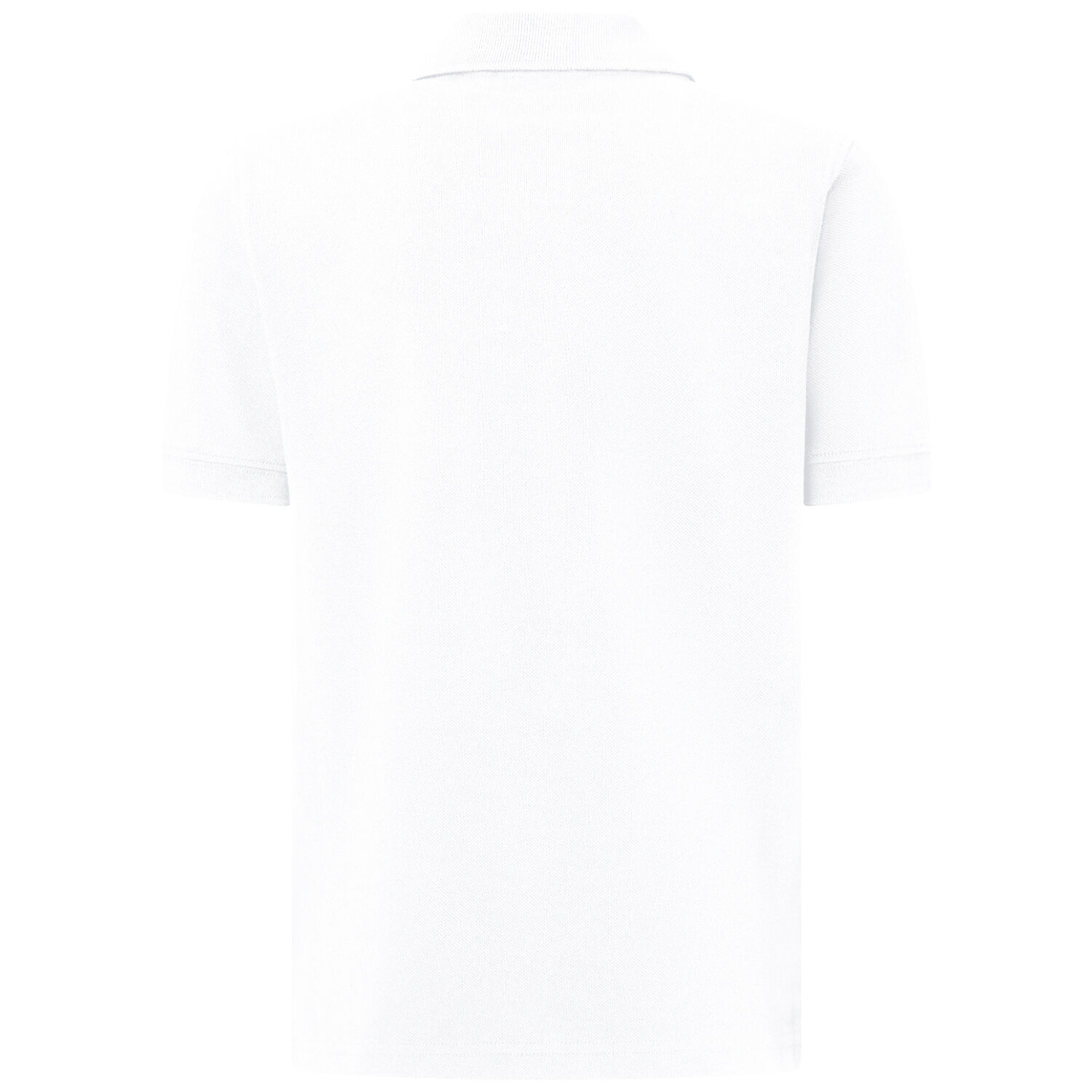 Kinder Poloshirt Bio-Baumwolle "545" in 110/116, Weiß - Thumbnail 2