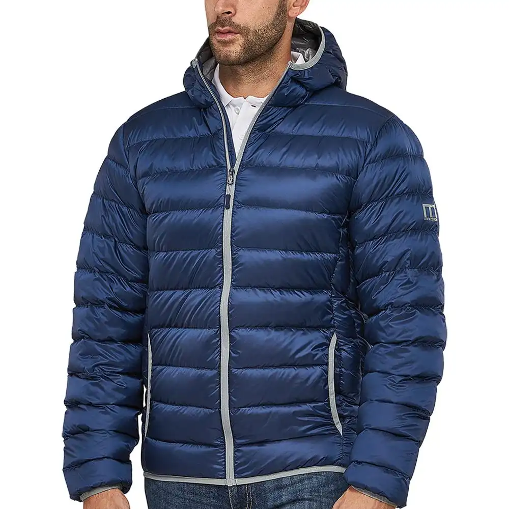 Daunenjacke "PREDATOR" in blau/grau, S - Bild 1