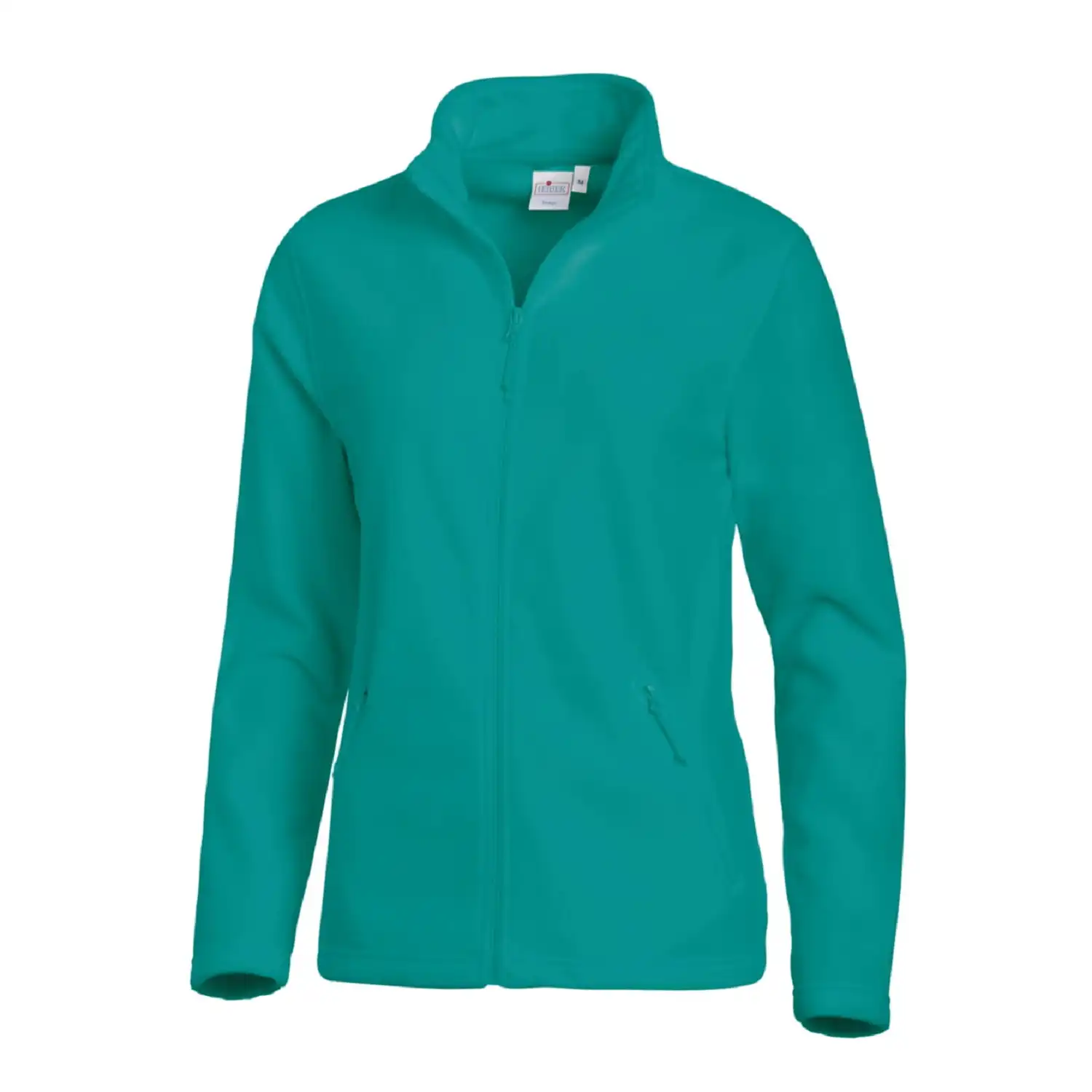 Damen-Fleecejacke "08/2662" in petrol, L - Bild 1