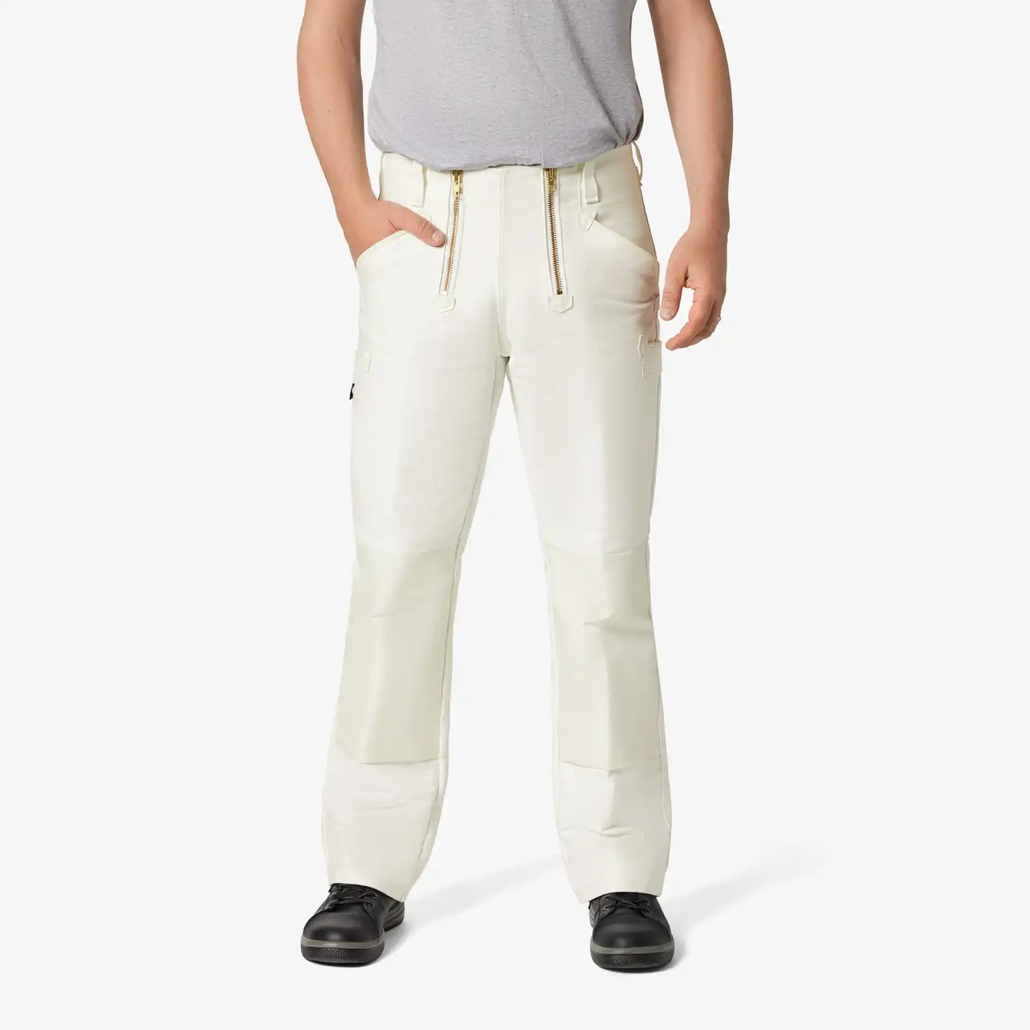 Zunfthose Zwirn-Doppel-Pilot mit CORDURA® "KLAUS" in 23, Weiß - Thumbnail 2