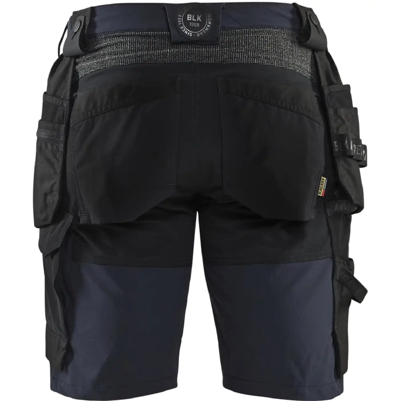 Stretch Handwerker-Shorts "1520" in marine/schwarz, C44 - Thumbnail 2