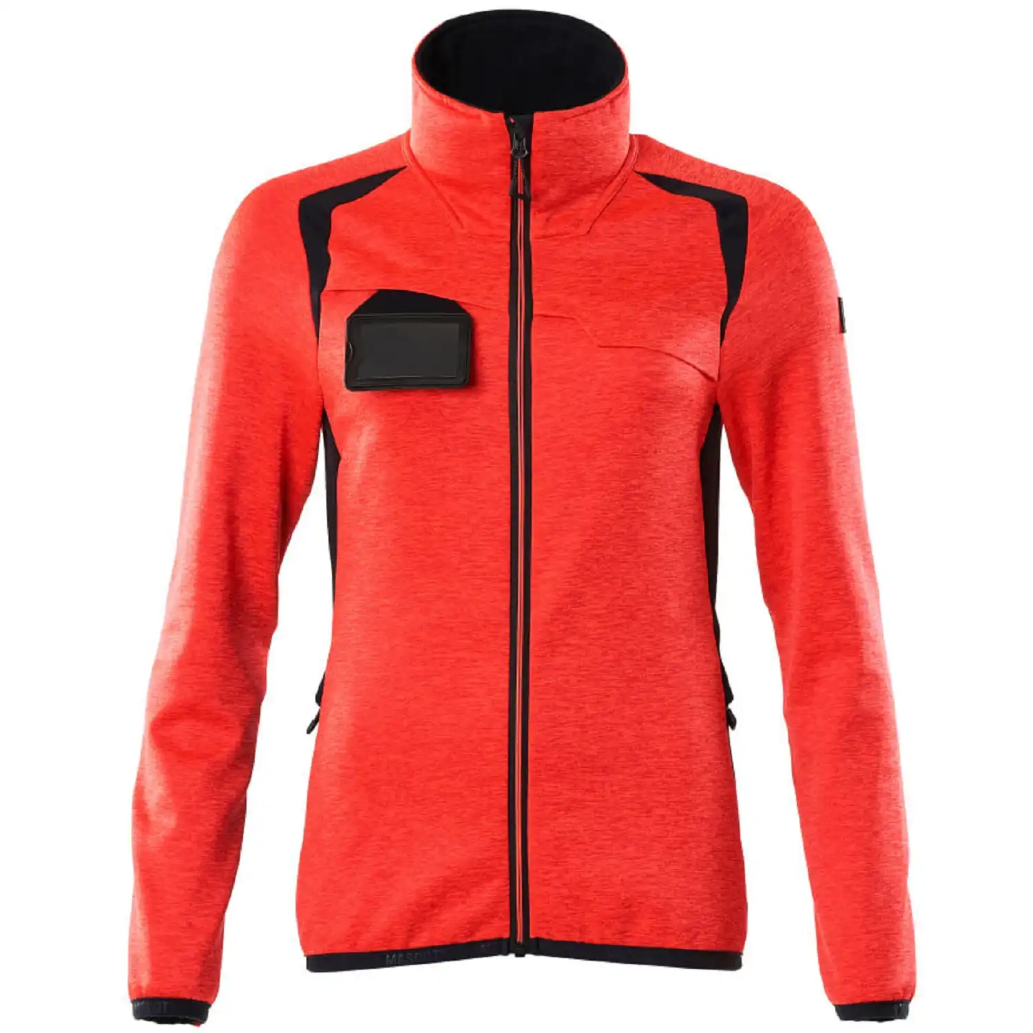 Damen Fleecejacke "ACCELERATE SAFE" in rot/schwarzblau, L - Bild 1