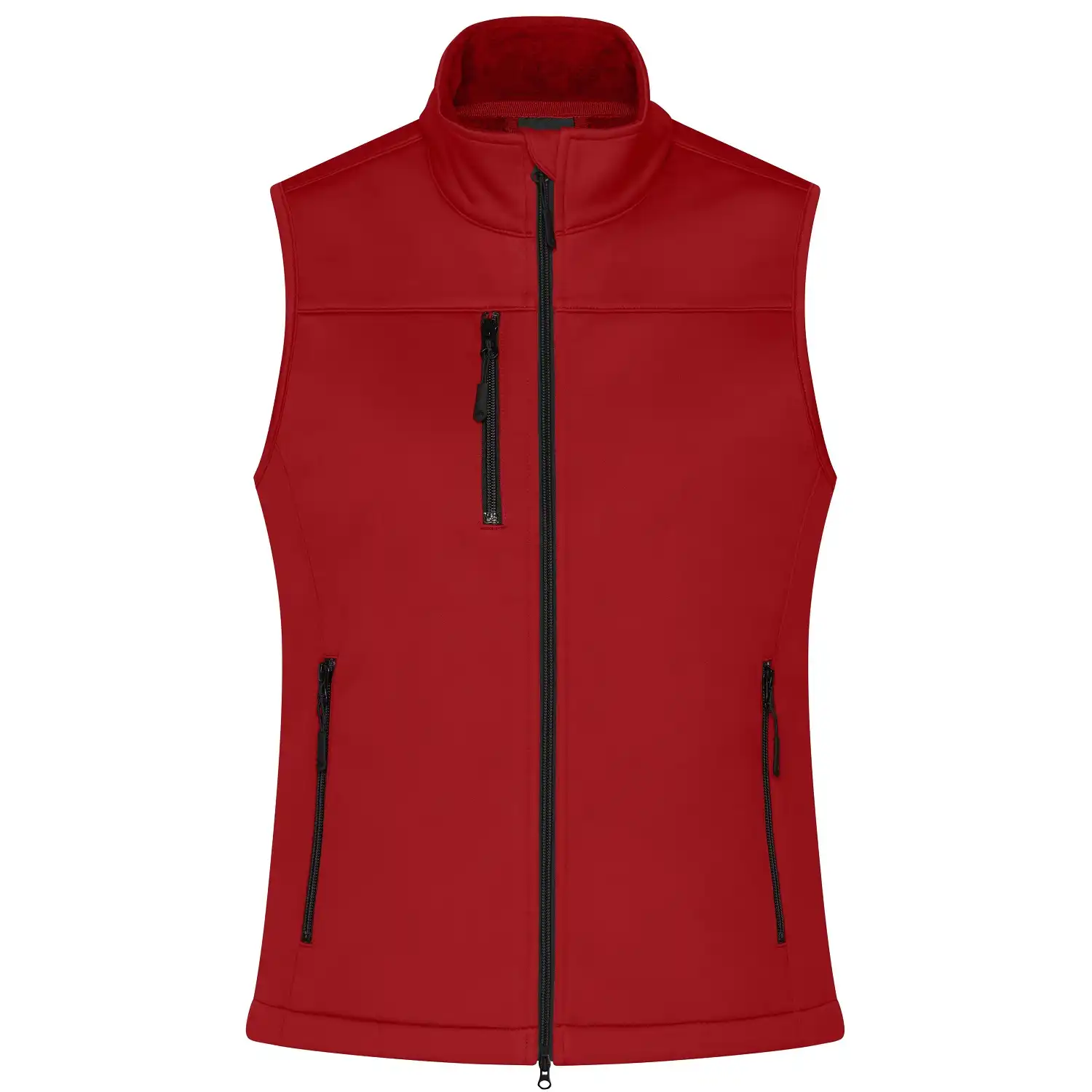 Damen Softshellweste "JN1169" in red, L - Thumbnail 1