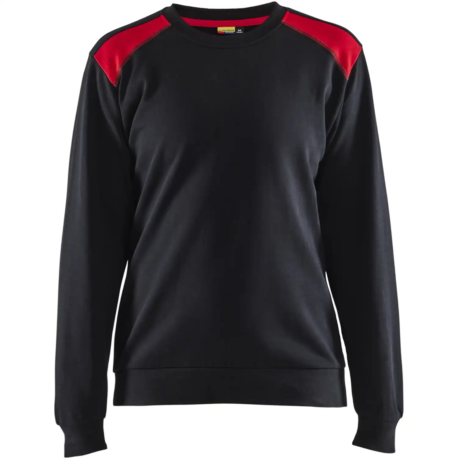 Damen Sweatshirt "3408" in schwarz/rot, L - Thumbnail 1