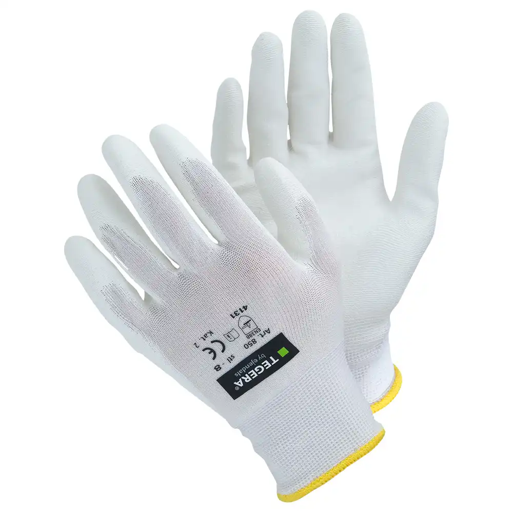 Montage-Arbeitshandschuhe 850 Nylon, weiß in 10 (XL) - Thumbnail 1