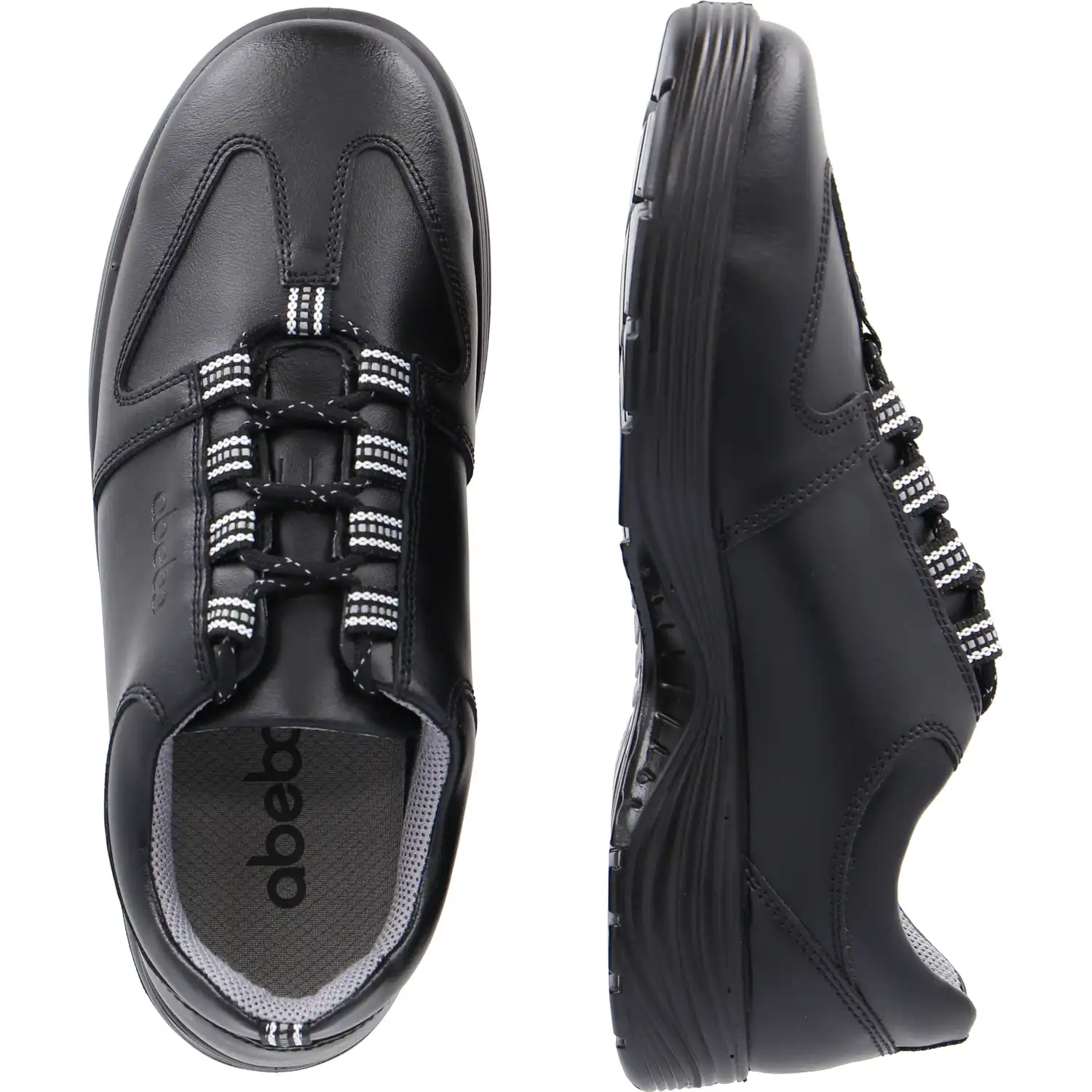 Berufshalbschuhe O2 "711138" X-Light schwarz in 37 - Thumbnail 2