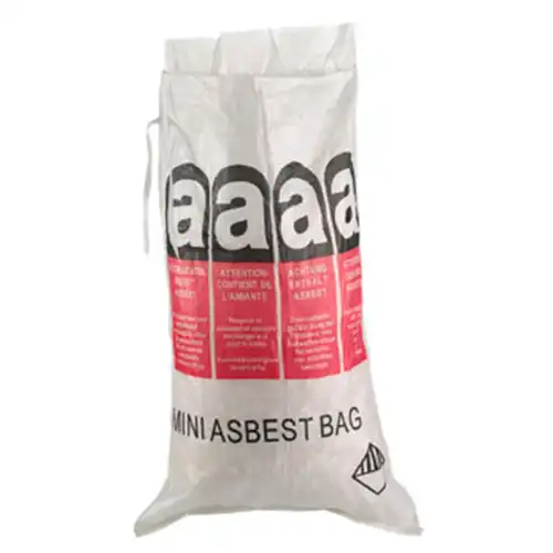 Asbest Abfallsäcke PP-Gewebe 70x110cm "MINI-ASBEST" 120L - Bild 1