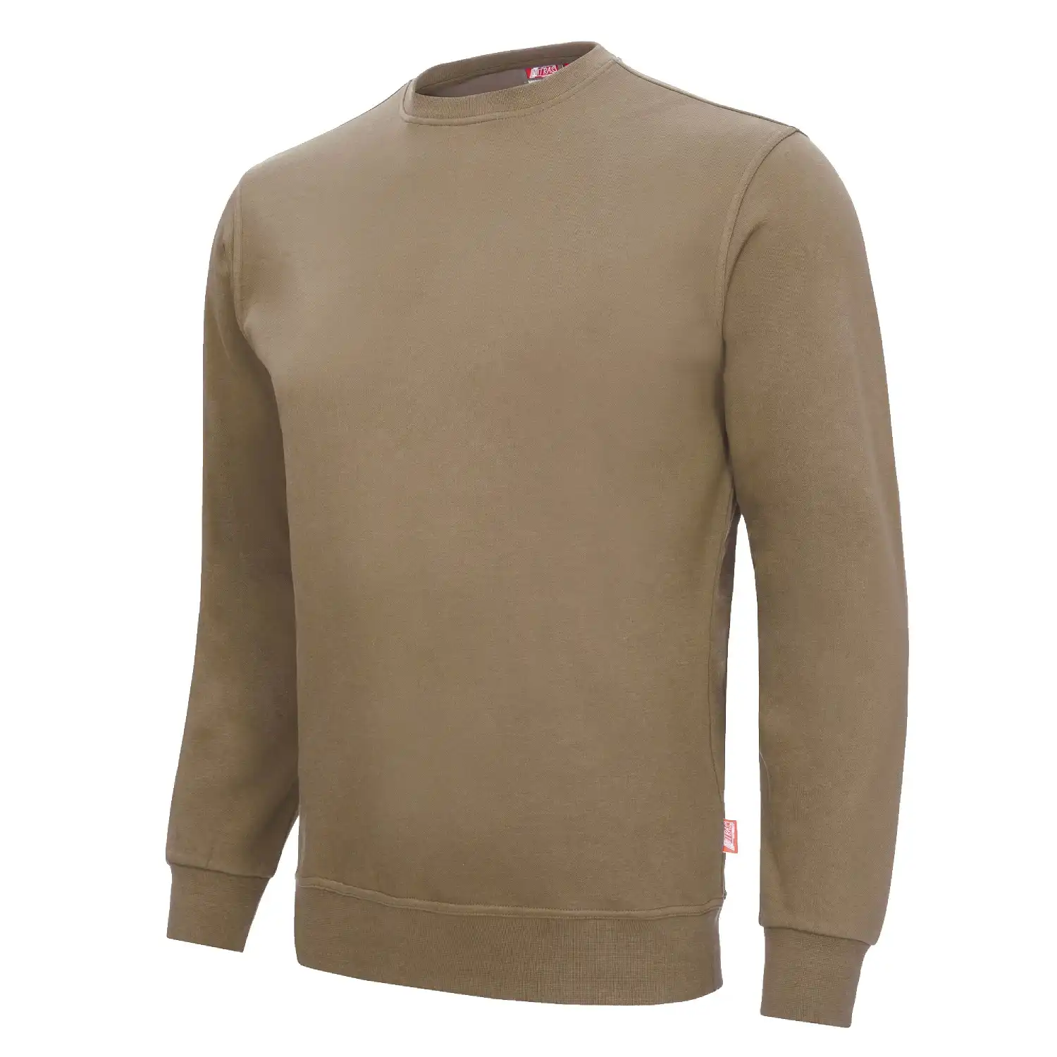 Sweatshirt "MOTION TEX LIGHT" in khaki, L - Thumbnail 1