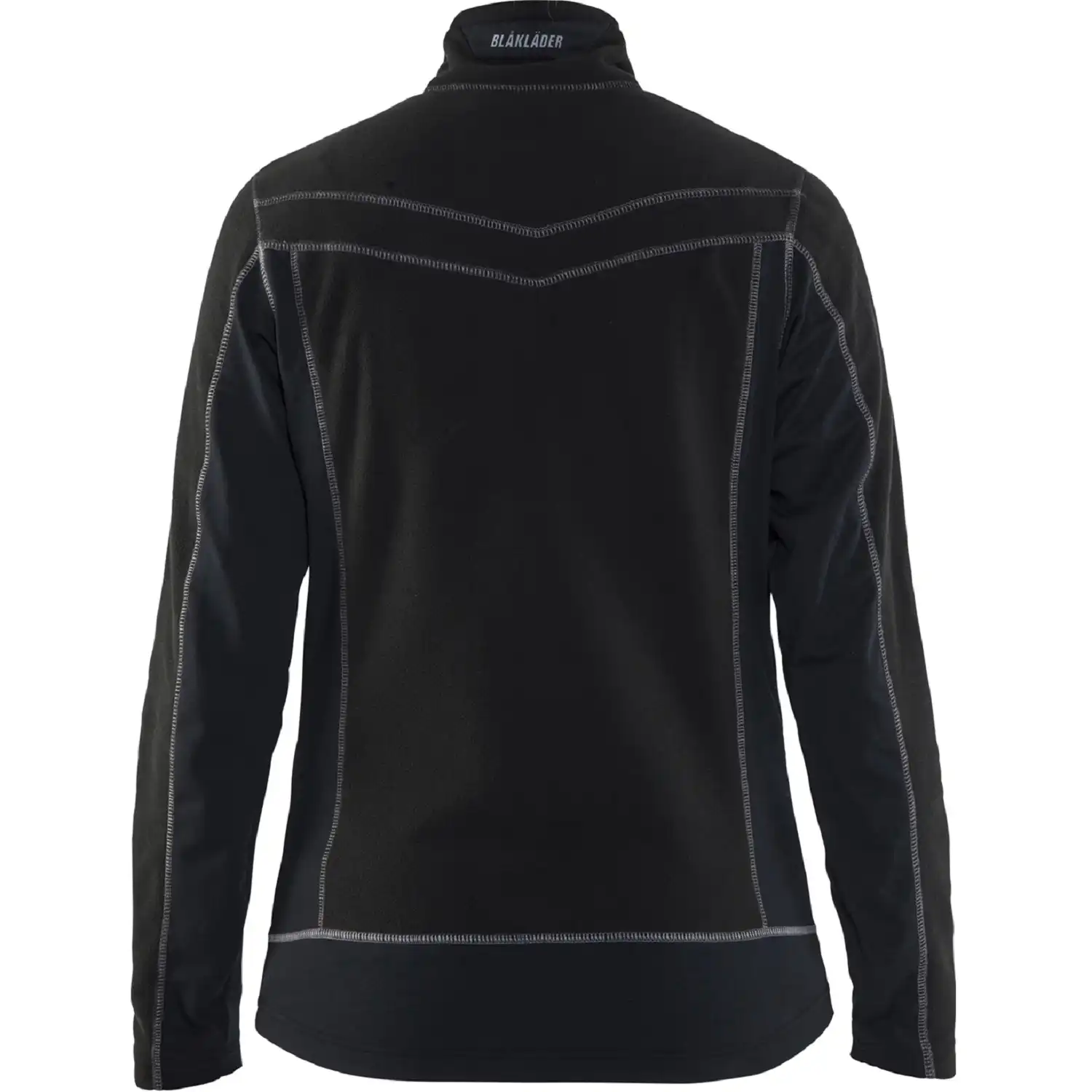 Damen Microfleece-Jacke "4924" in schwarz, 3XL - Thumbnail 2