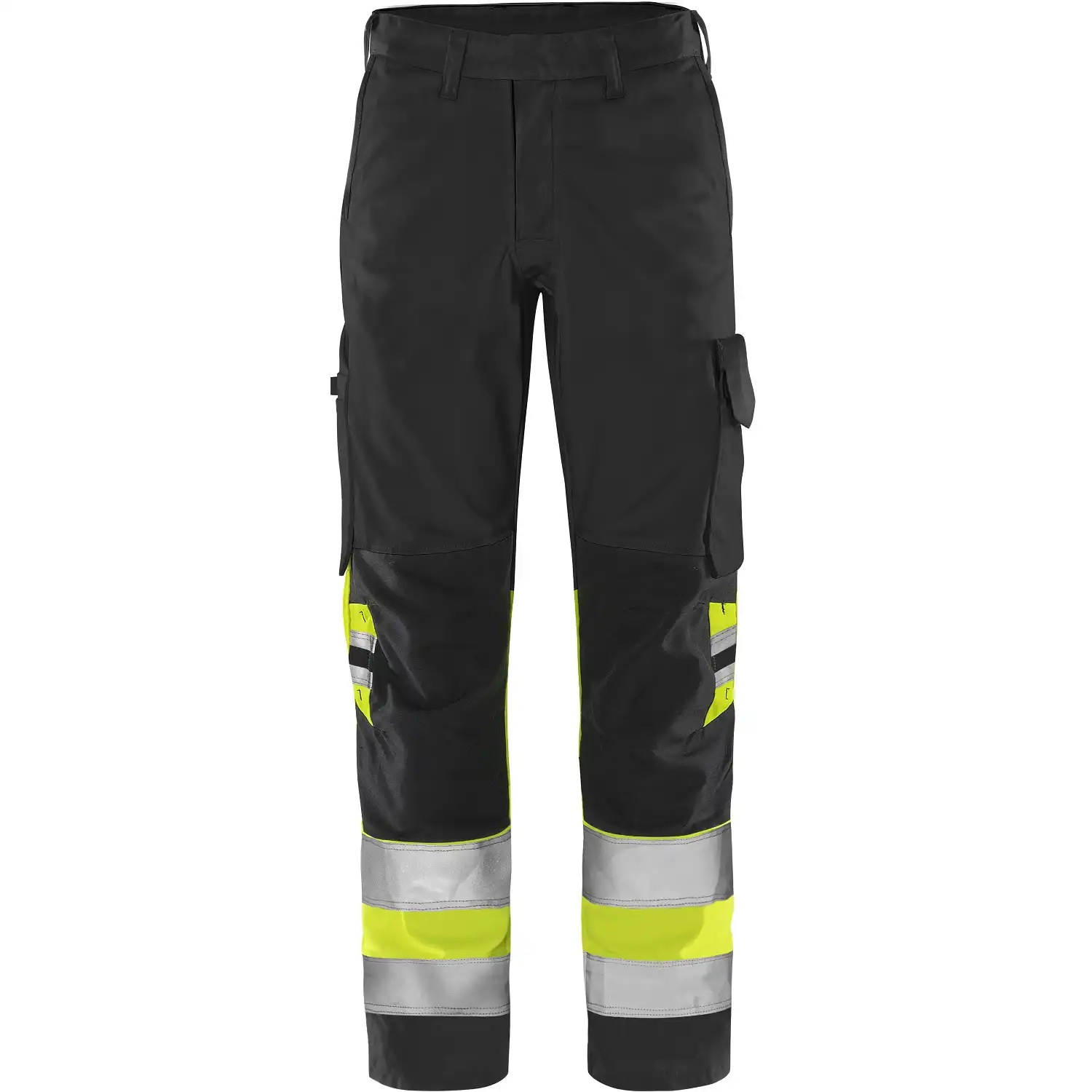 Warnschutz Bundhose Kl. 1 "2649 GPLU" Green Trofta in gelb/schwarz, C50 - Thumbnail 1