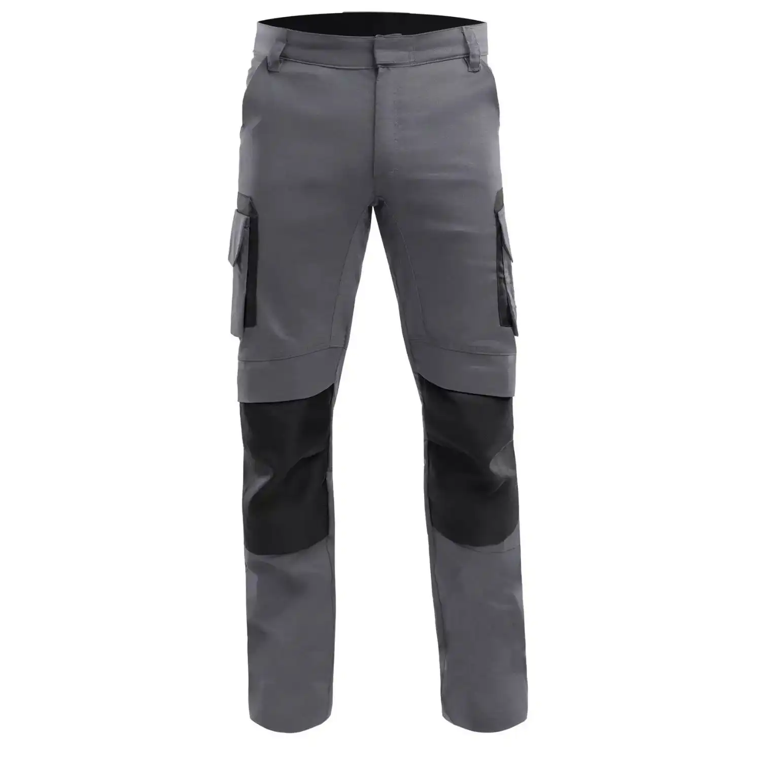 Stretch Bundhose "PRO+" in grau/schwarz, 44 - Thumbnail 1