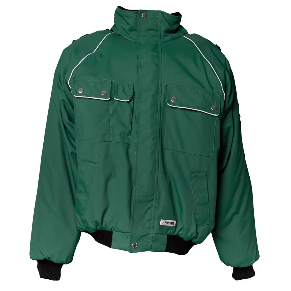 Winter-Blouson "CANVAS 320" in grün, 4XL - Thumbnail 1