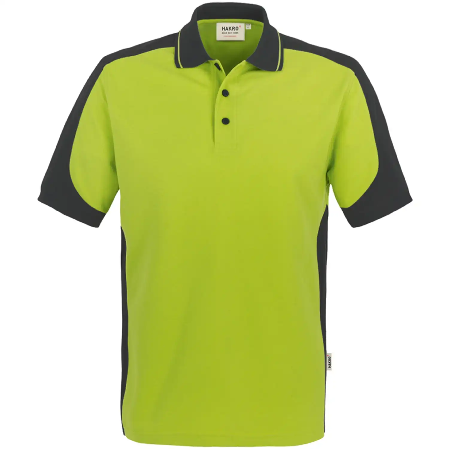 Polo-Shirt "PERFORMANCE CONTRAST" 839 in kiwi, XS - Bild 1
