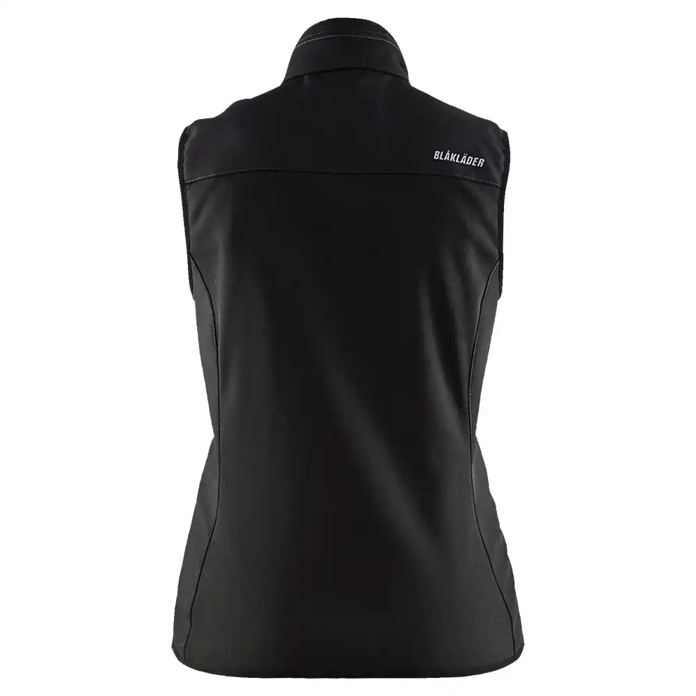 Damen Softshellweste "3851" in schwarz/dunkelgrau, 3XL - Thumbnail 2