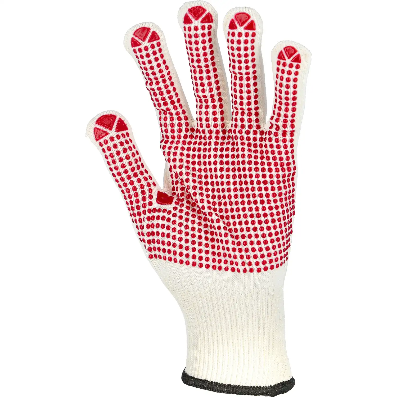 Strickhandschuhe mit Vinyl-Noppen "NINGBO"  in 7 (S) - Thumbnail 2