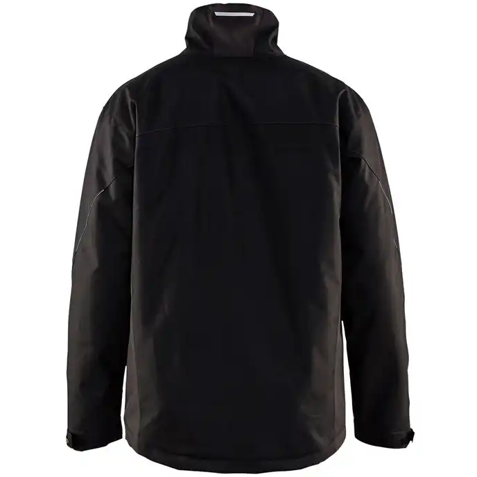 Winterjacke "4918" schwarz/dunkelgrau in L - Thumbnail 2