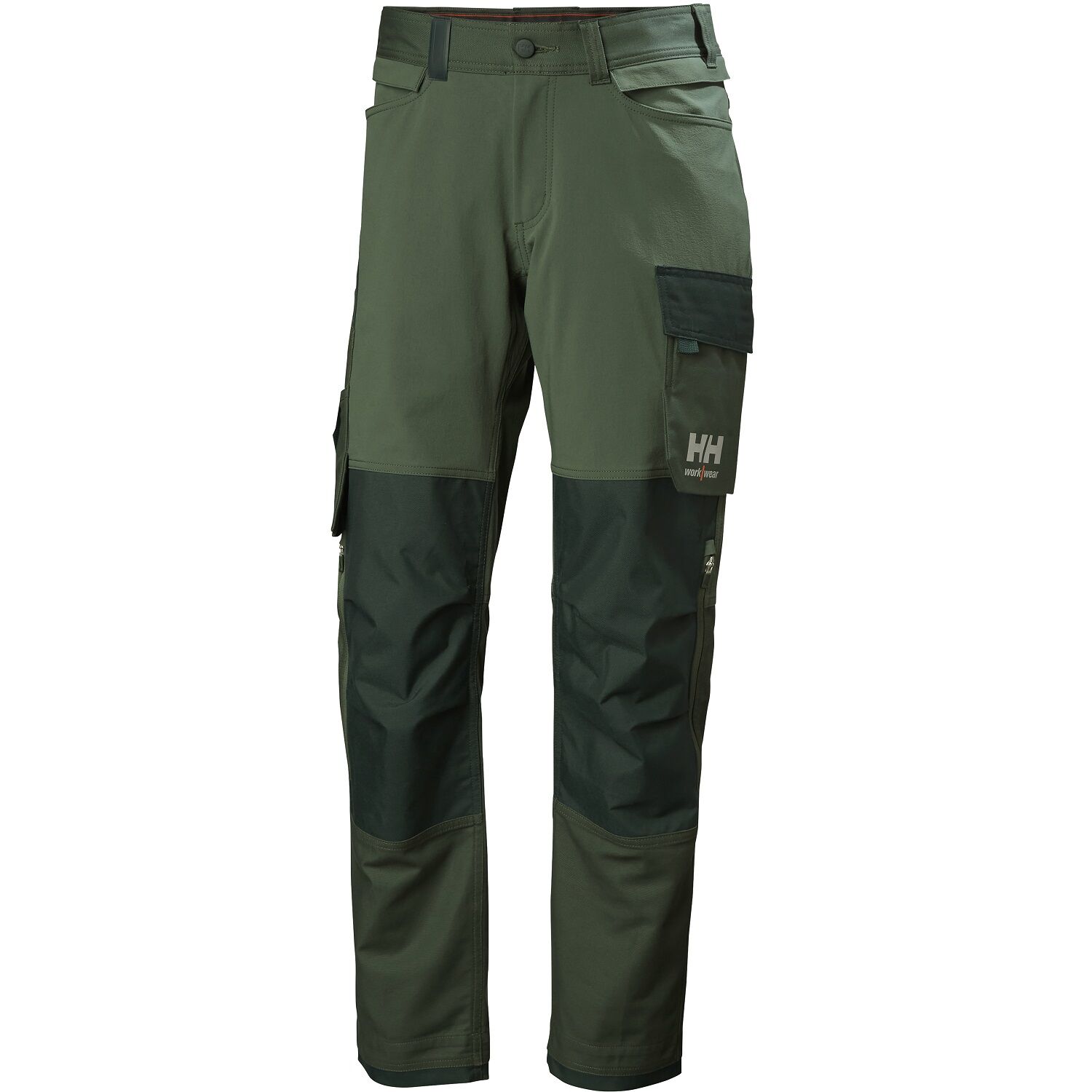 Bundhose "OXFORD 4X CONNECT" in fichtengrün/dunkel fichtengrün, C48 - Thumbnail 1