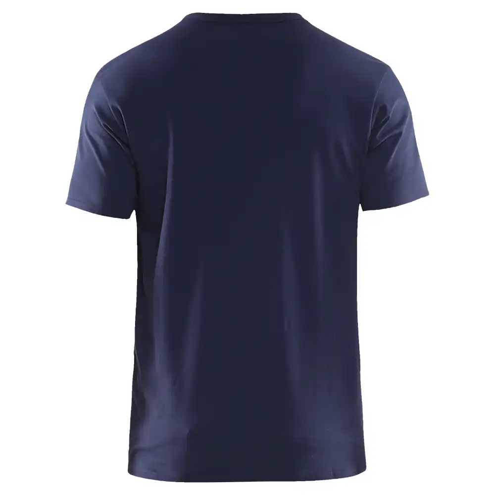 T-Shirt Slim Fit "3533" in marine, 3XL - Thumbnail 2