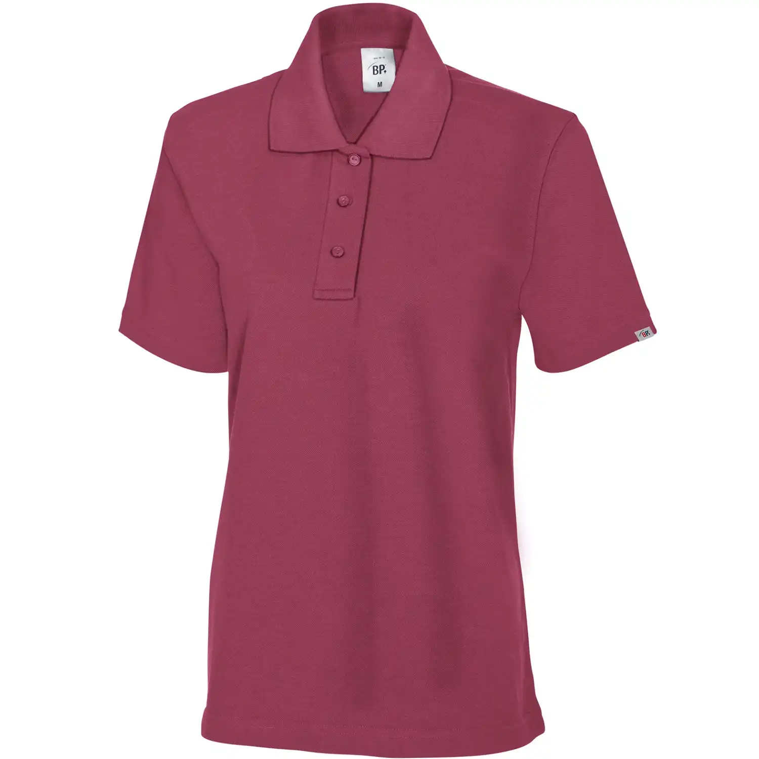 Damen Polo-Shirt "1648-181" Med & Care in brombeere, XS - Thumbnail 1