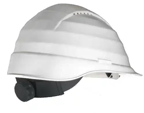 Schutzhelm ROCKMAN® C6 mit Drehverschluss in Weiß - Thumbnail 1