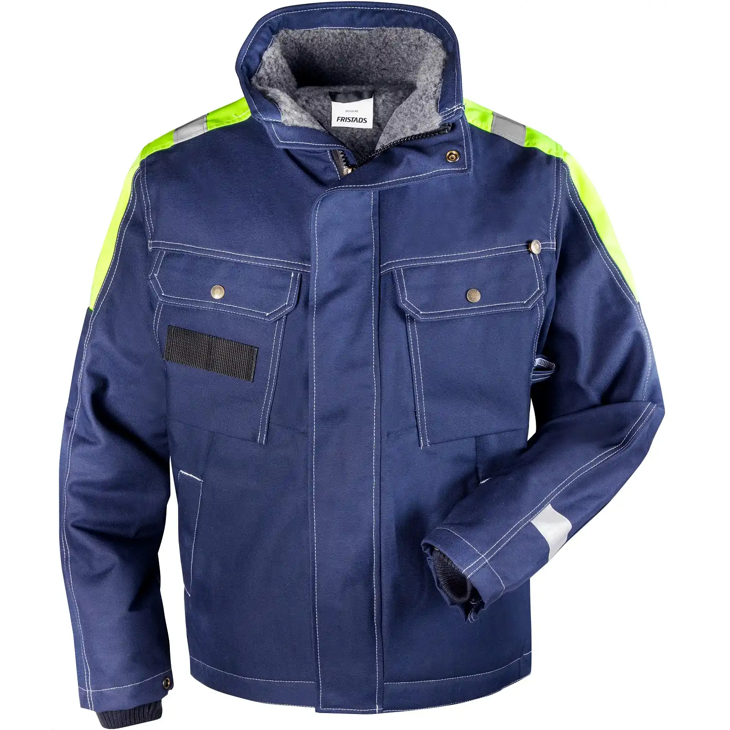 Baumwoll-Winterjacke "447 FASI" Klassiker in XS, Blau - Thumbnail 1