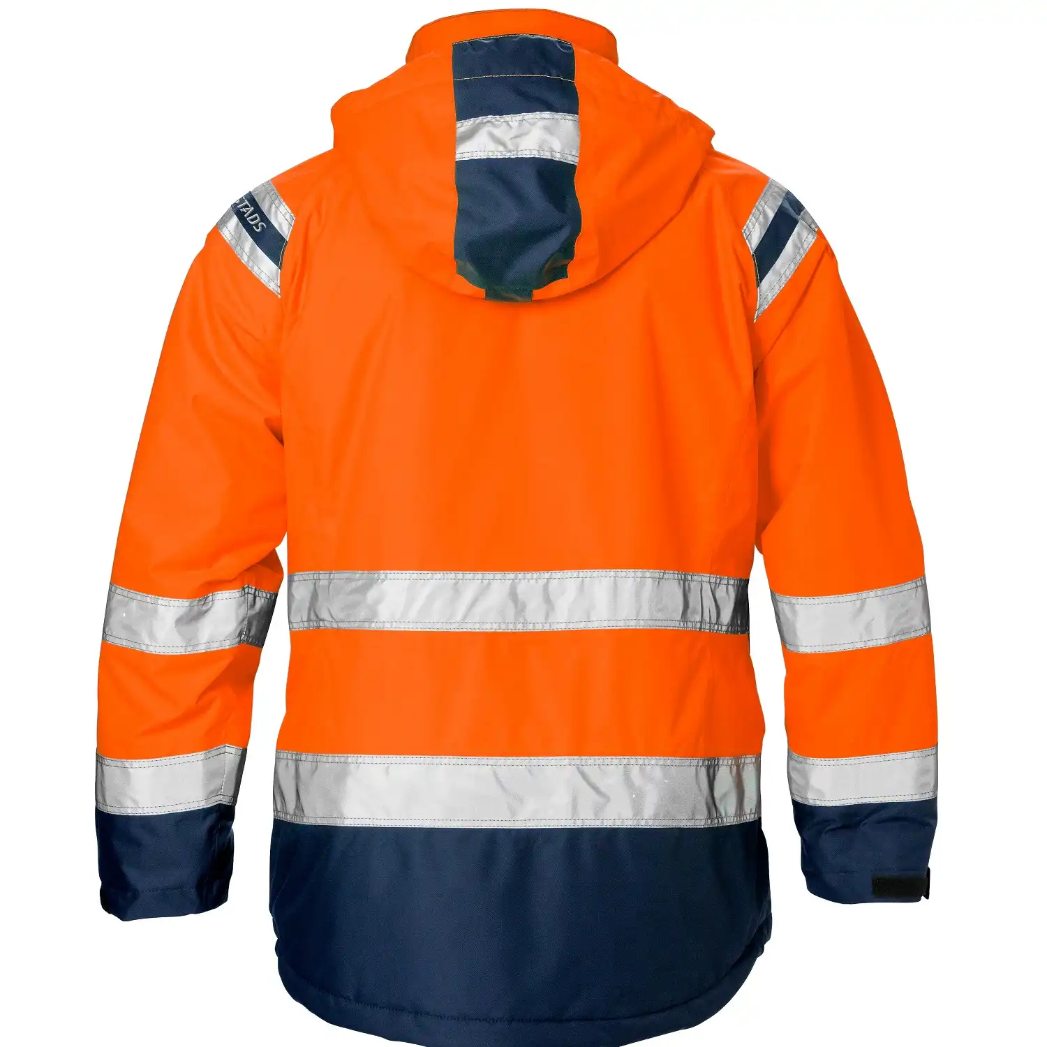 Warnschutz Damen Winterjacke "4037 GTT" Kl. 3 in orange/marine, XS - Thumbnail 2