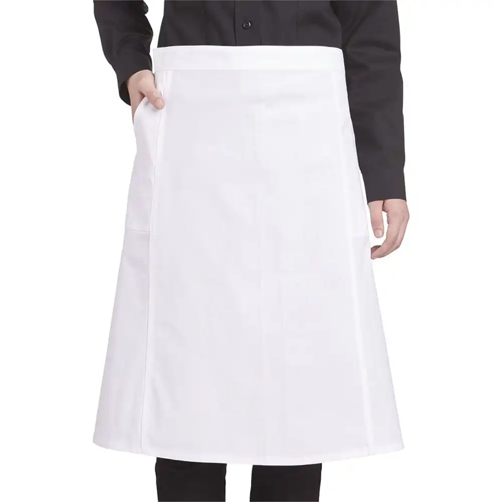 Schwestern-Halbschürze "01/156" 55cm -weiß - Bild 1