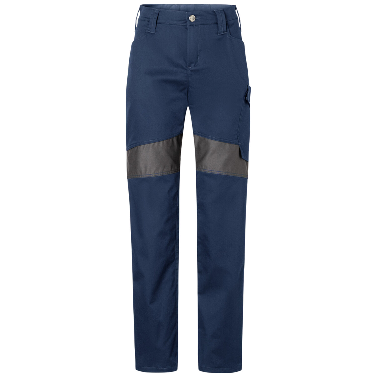 Damen Stretch-Bundhose "REFORCE" in marine/dunkelgrau, 34 - Thumbnail 1