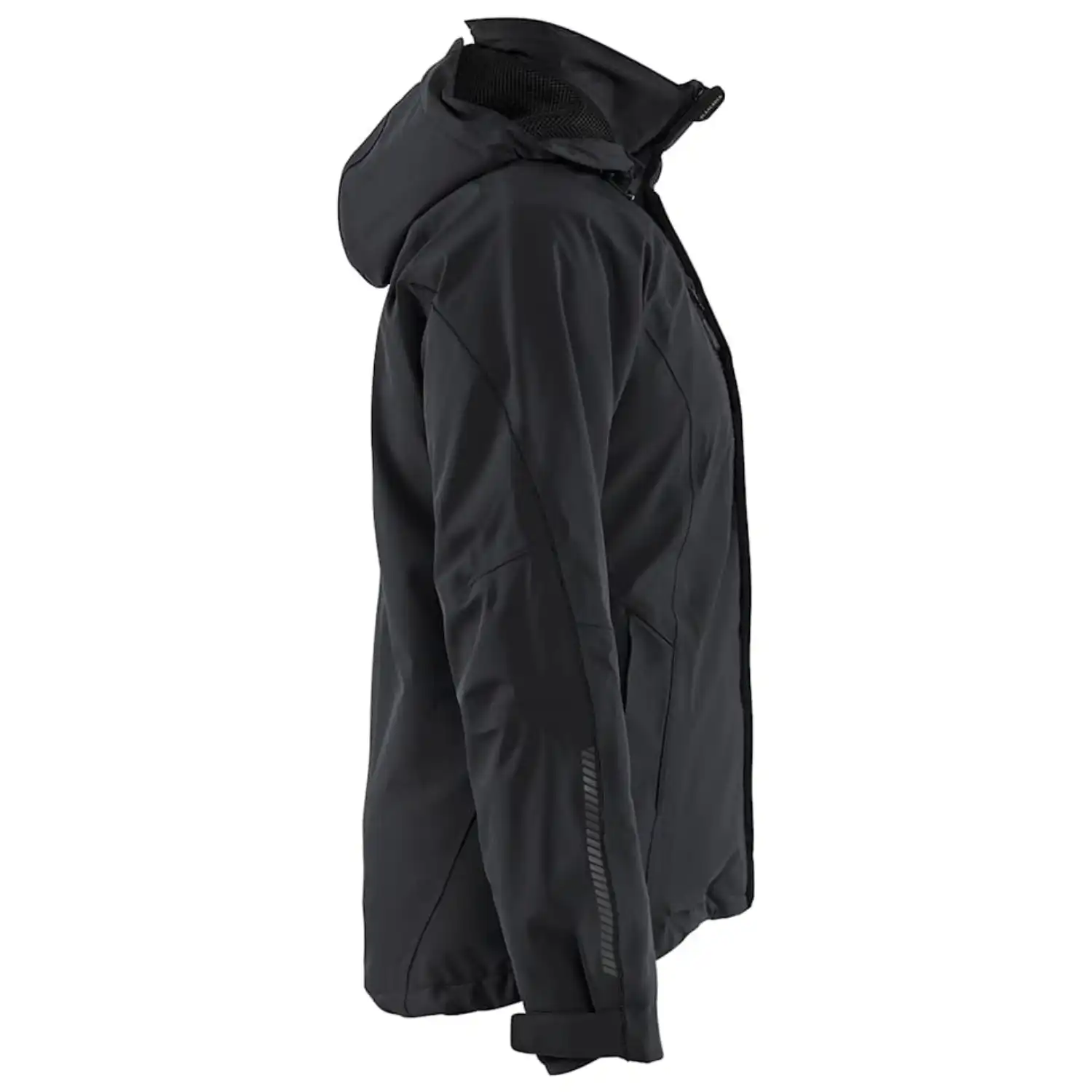 Damen Stretch Winterjacke "4408" in schwarz, M - Thumbnail 5