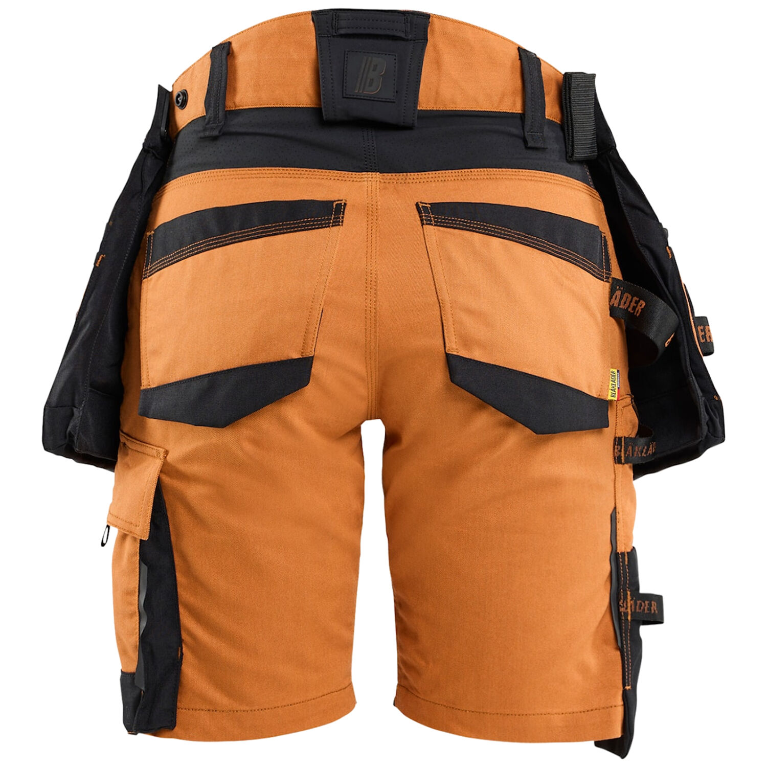 Damen Arbeitsshorts STRIKER "7175" in C32, rost/schwarz - Thumbnail 2