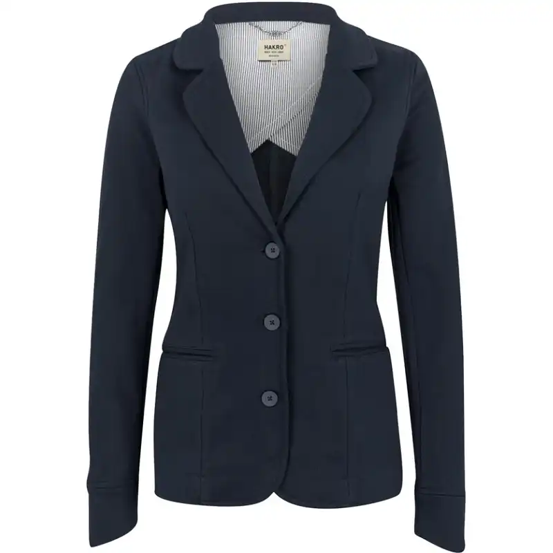 Damen Sweatblazer "PREMIUM" 260 in tinte, L - Thumbnail 1