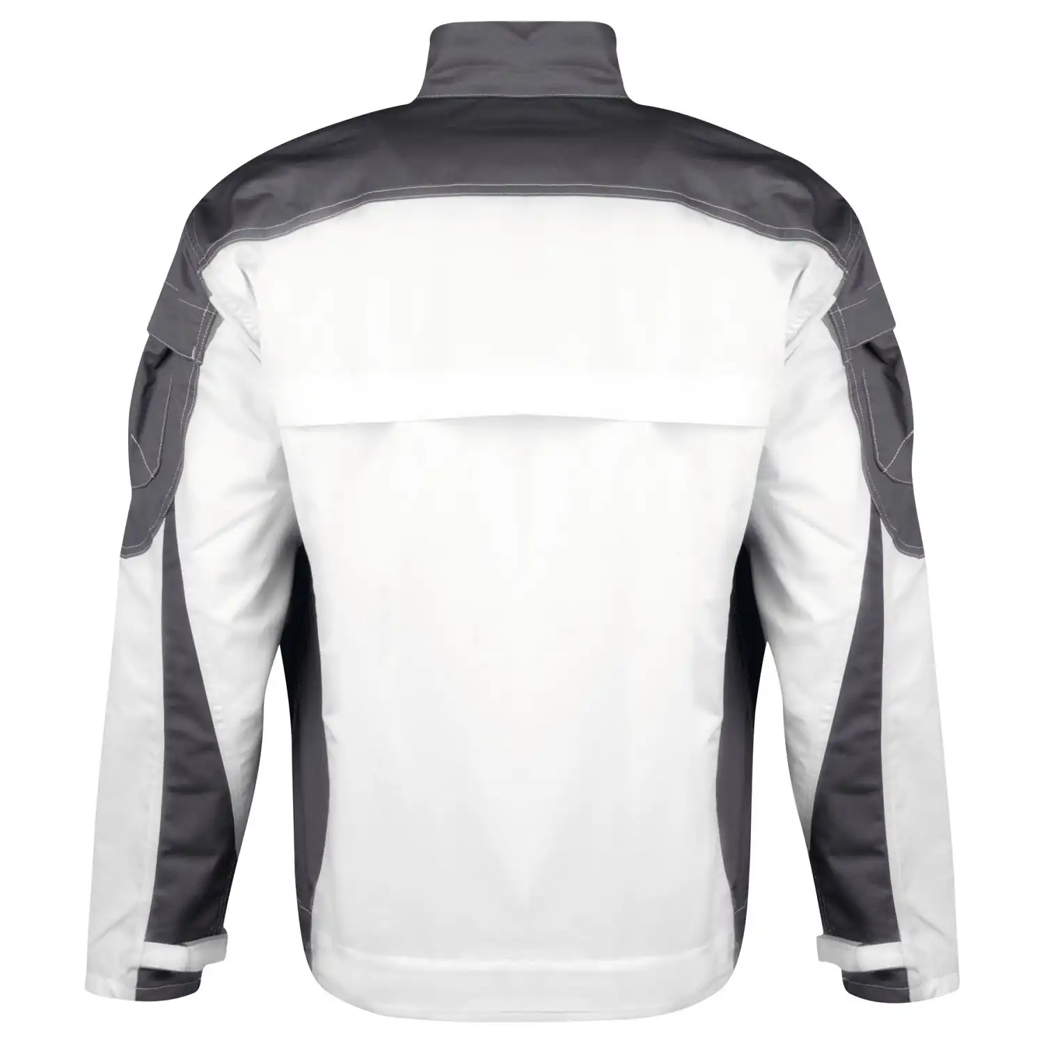 Blousonjacke "BESTWORK NEW" in weiß/grau, M - Thumbnail 2