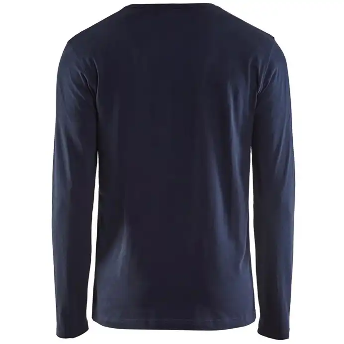 Langarmshirt "3500" in dunkelmarine, L - Thumbnail 2