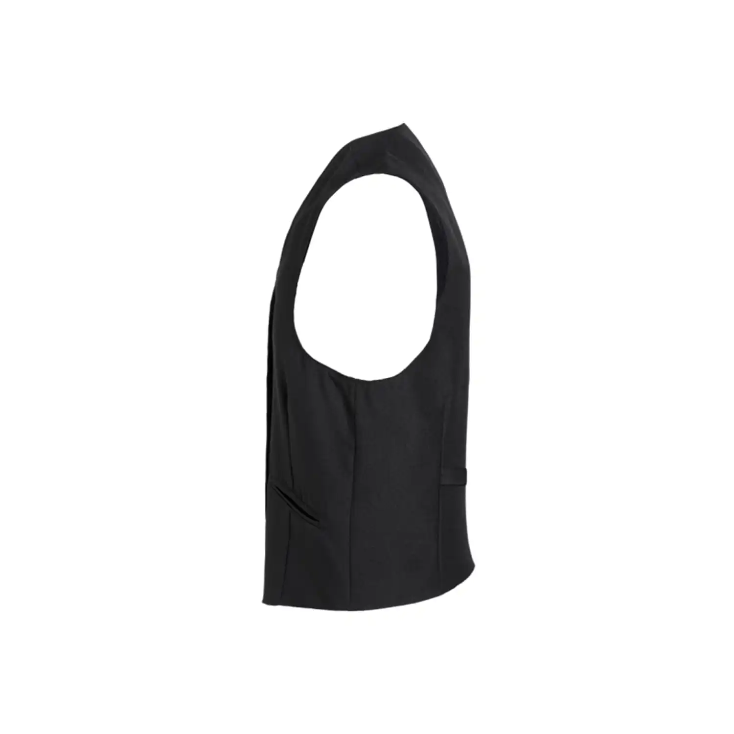 Herrenweste Basic "BWM 1" schwarz in S - Thumbnail 4