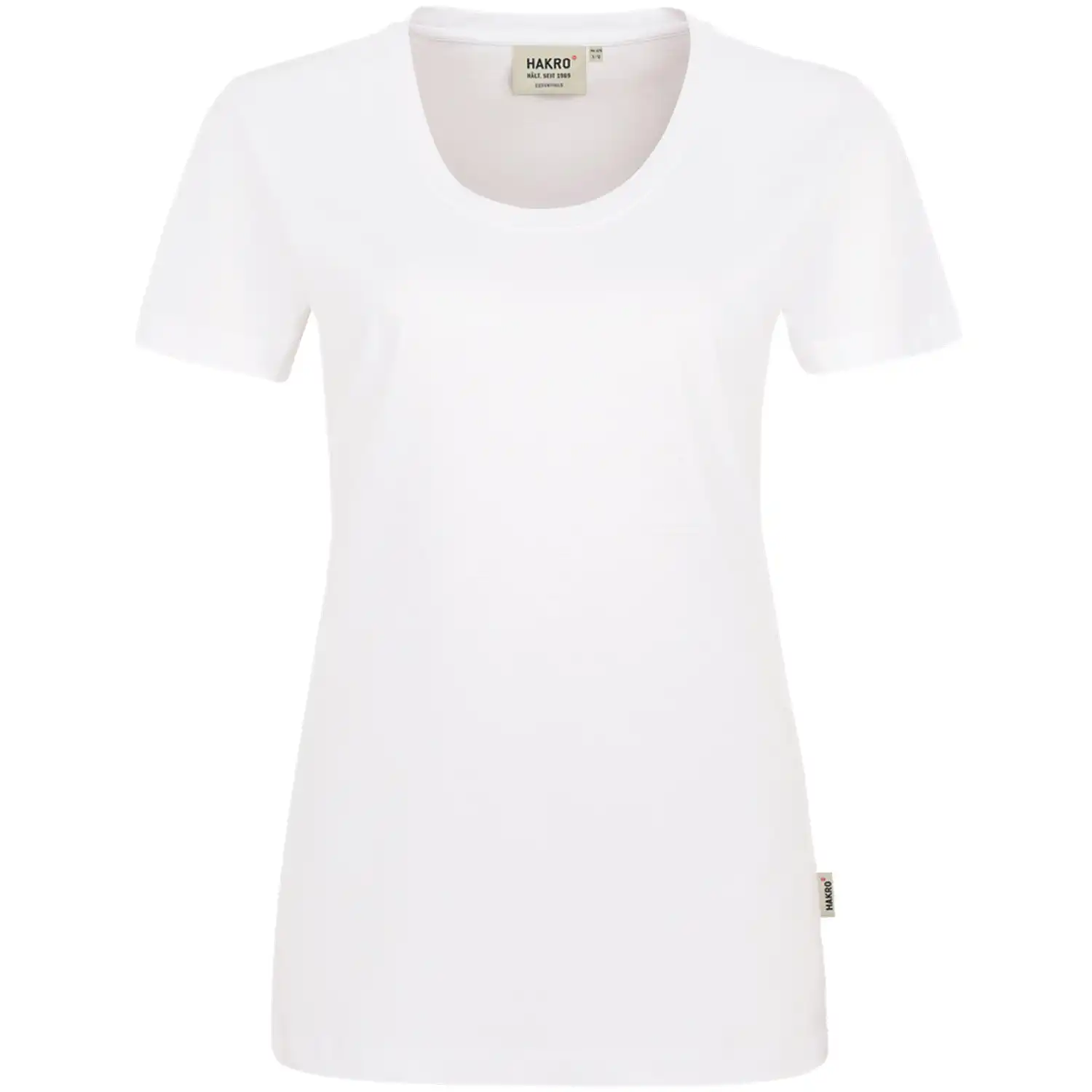 Women-T-Shirt "Classic" 127 in L, Weiß - Bild 1