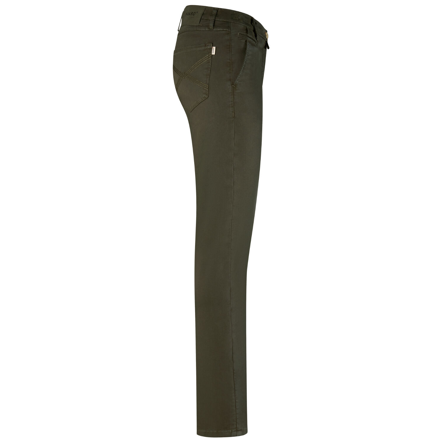 Damen Chinohose X-Stretch "706" in olive, L - Thumbnail 3
