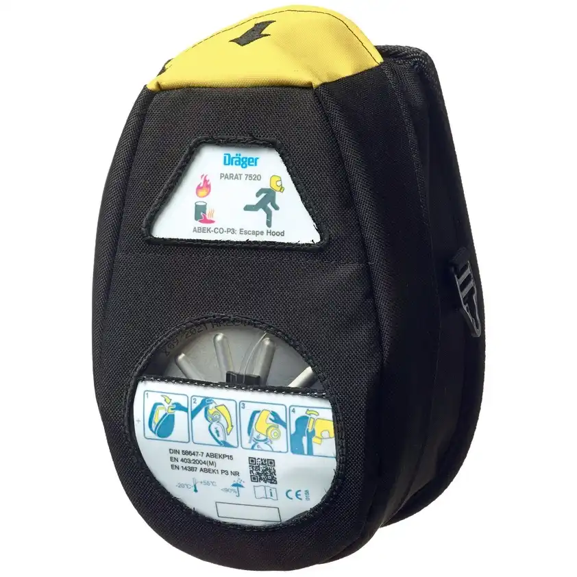 Fluchthaube "PARAT 7520" ABEK CO P3 Soft Pack - Thumbnail 1