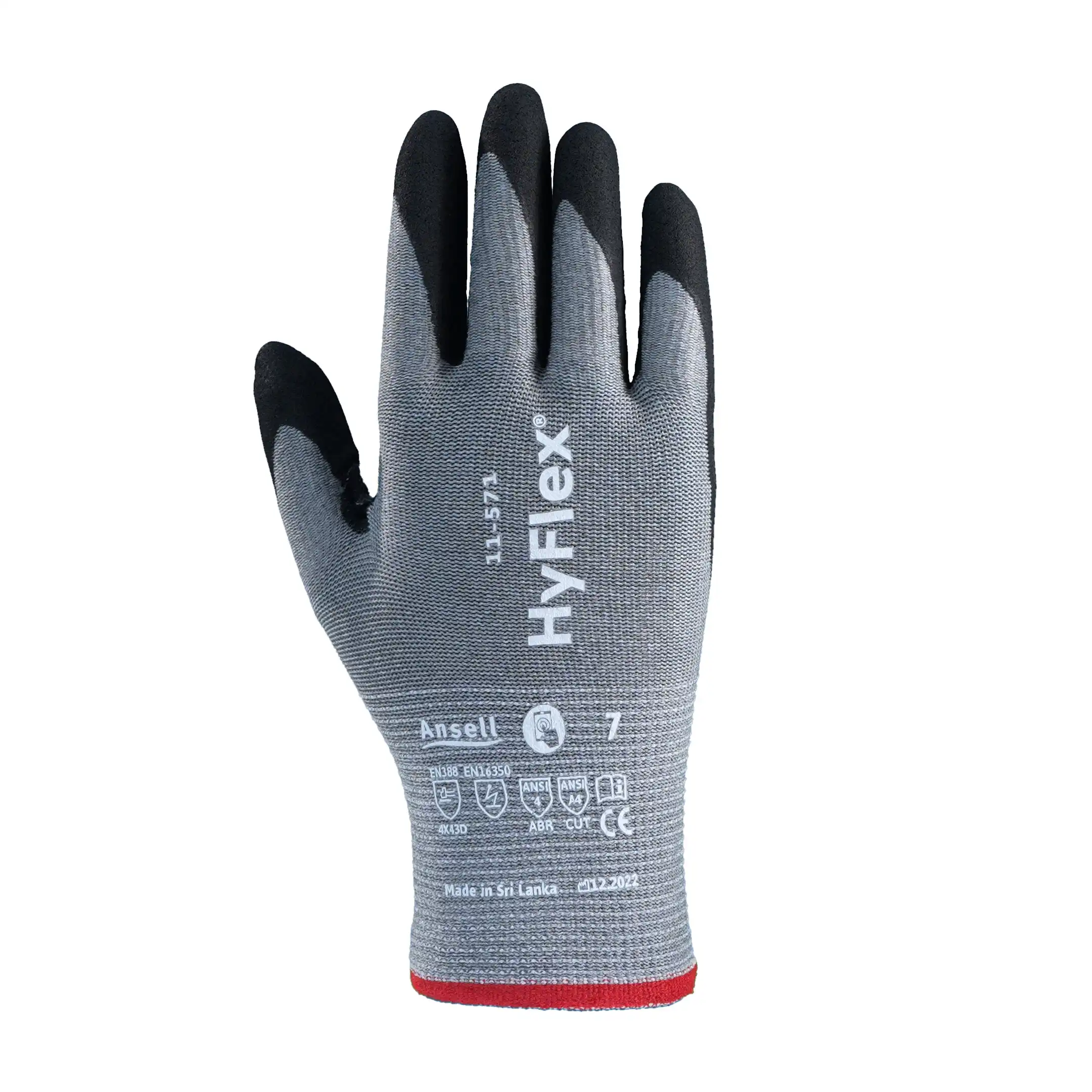 Nitril Schnittschutzhandschuhe "HyFlex®" 11-571 in 9 (L) - Thumbnail 1