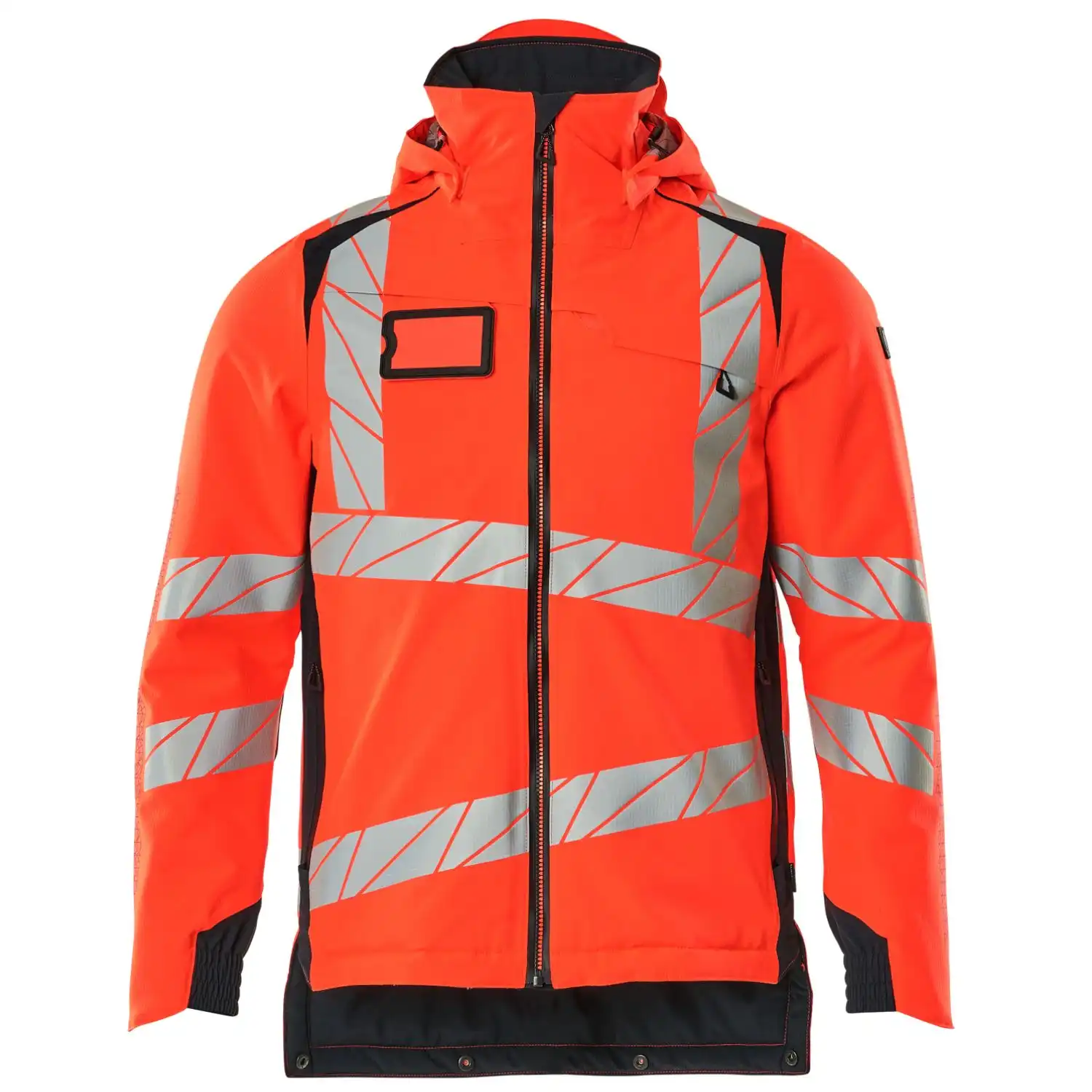 Warnschutz Winterjacke "ACCELERATE SAFE" in rot/schwarzblau, L - Thumbnail 1