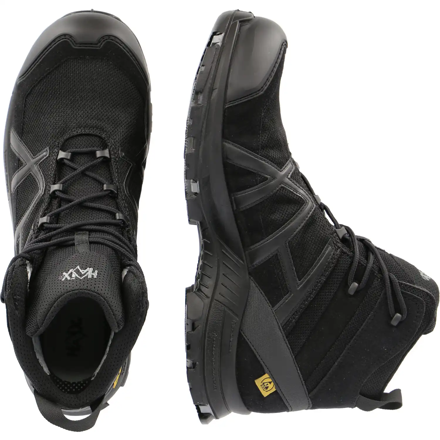 Sicherheitshochschuhe S3 "SAFETY 40 MID" BLACK EAGLE in UK 9.5 (EU 44) - Thumbnail 2