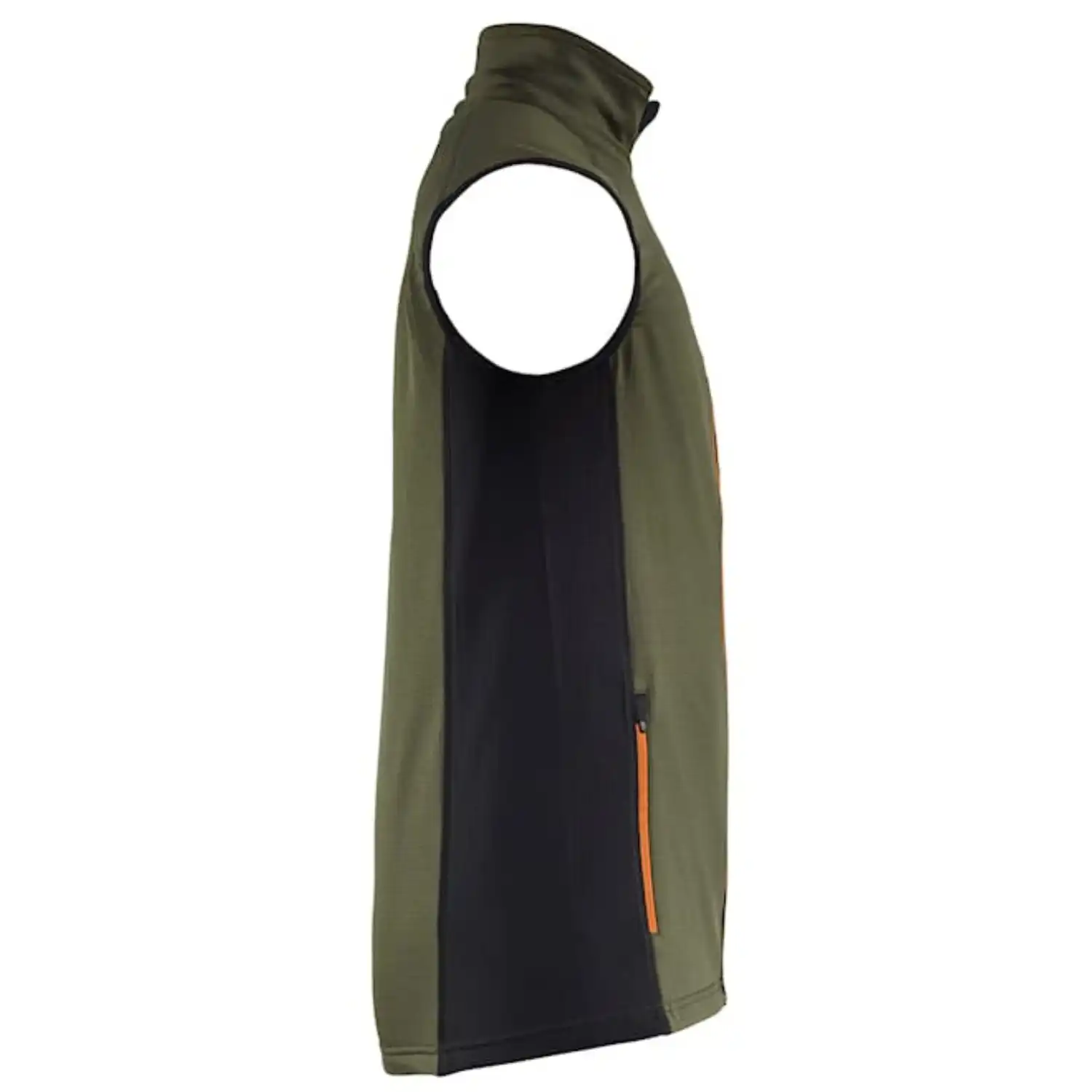 Fleeceweste "STRIKER" Blakläder in waldgrün/rost, M - Thumbnail 2