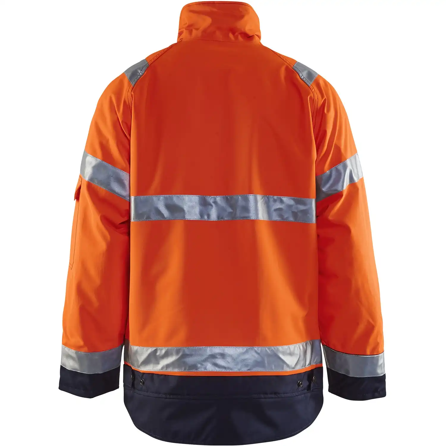 Warnschutz-Winterjacke "4827" in orange/marine, 3XL - Thumbnail 2