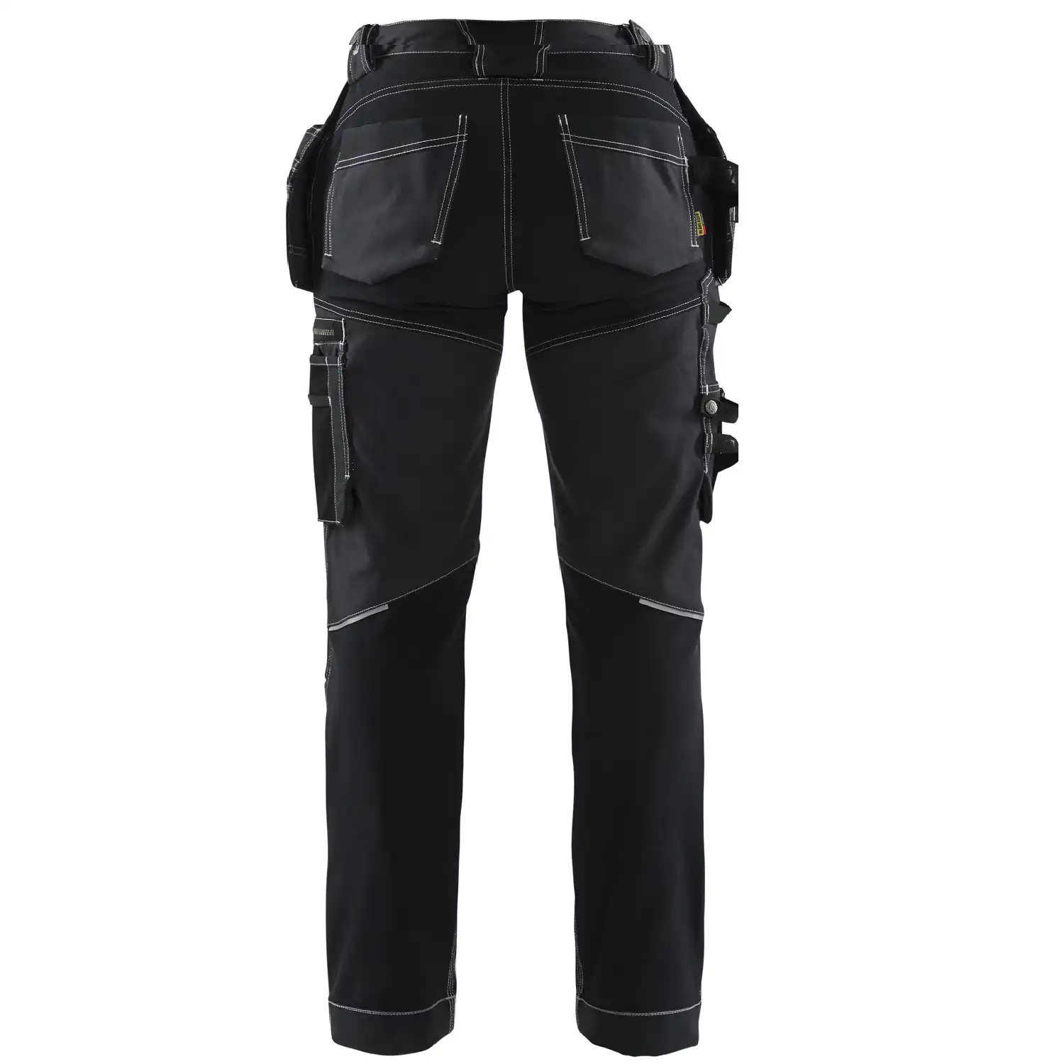 Damen Handwerkerhose "7130" in schwarz, C32 - Thumbnail 2