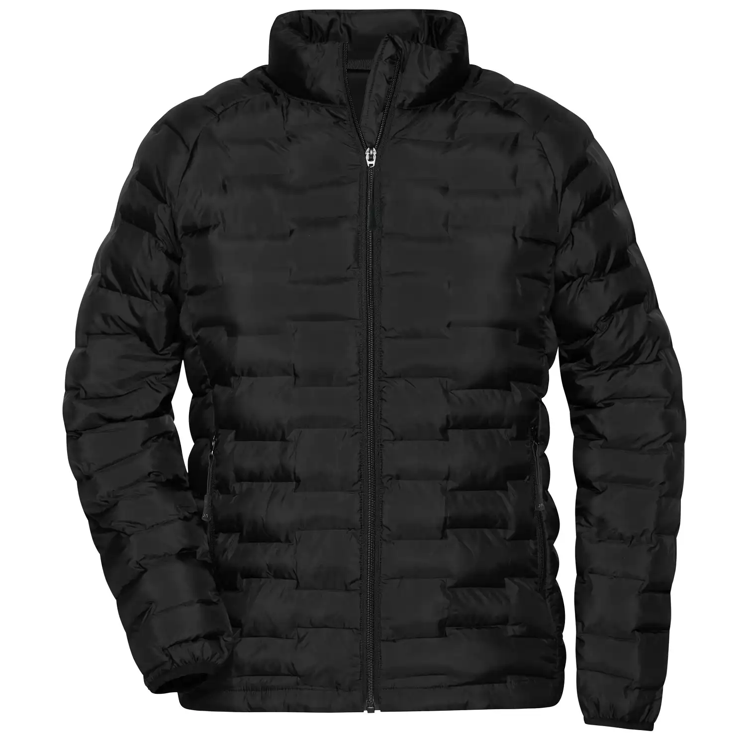 Damen Steppjacke "JN1161" in black, L - Thumbnail 1