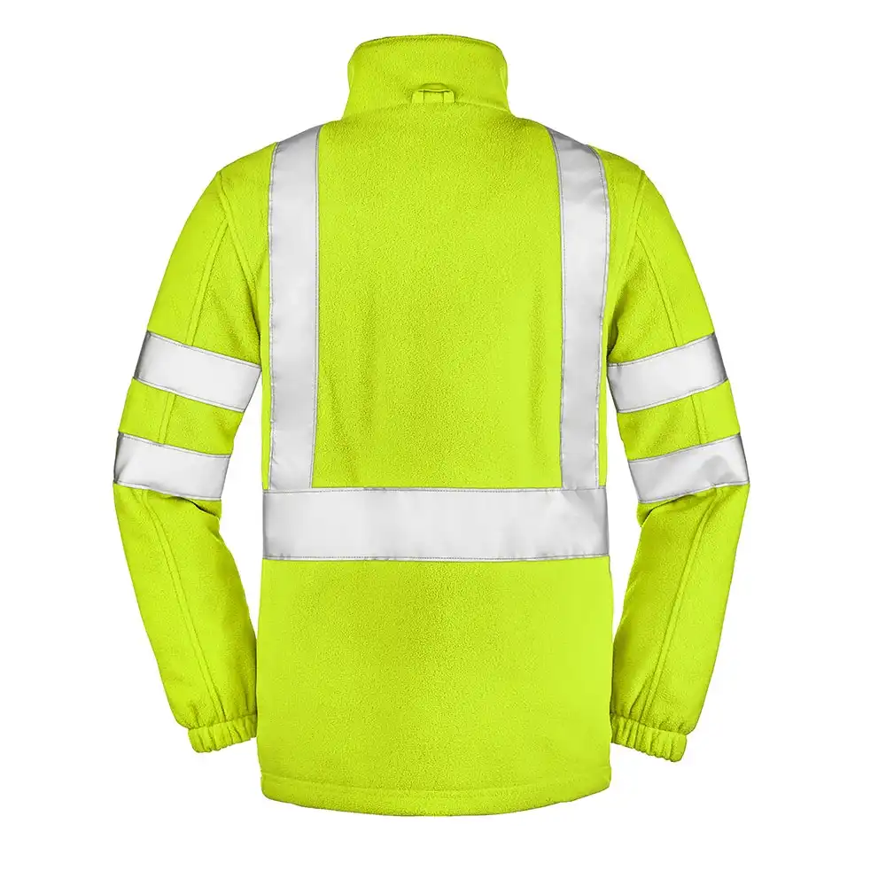 Warnschutz Fleecejacke "SEATTLE" - 4PROTECT® in gelb, L - Thumbnail 2