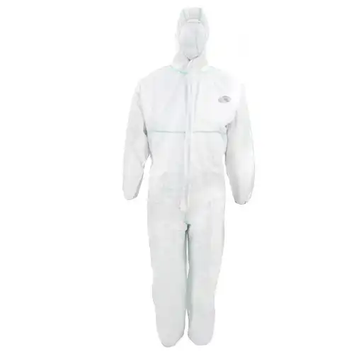 Chemie-Schutzoverall Typ5/6 (SMMS)- CoverTex® weiß in 3XL - Thumbnail 1