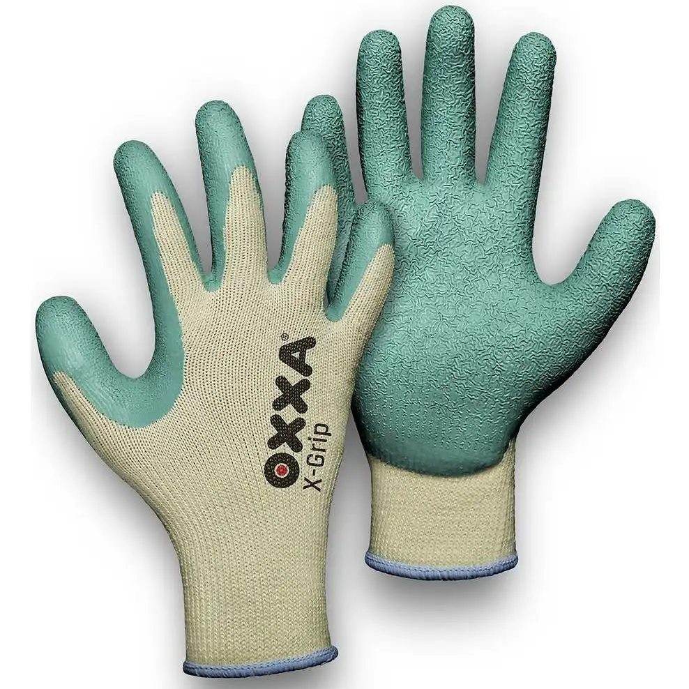 Latex Montagehandschuhe X-Grip 51-000 in 9 (L) - Bild 1