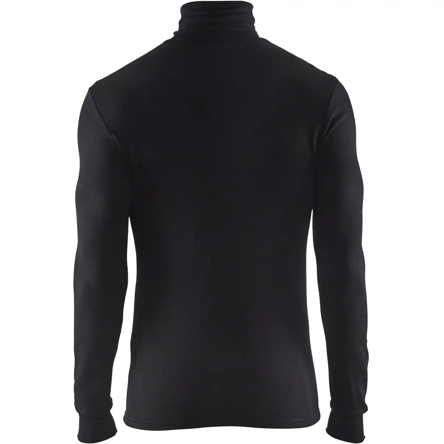 Unterhamd langarm mit Merinowolle "4891" WARM schwarz in S - Thumbnail 2