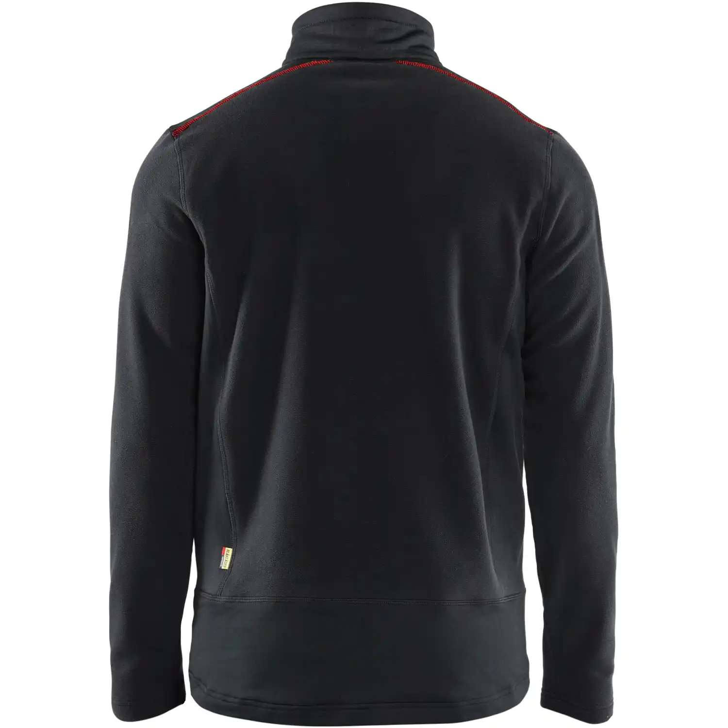 Microfleecejacke "4765" Unite in schwarz/rot, 3XL - Thumbnail 2